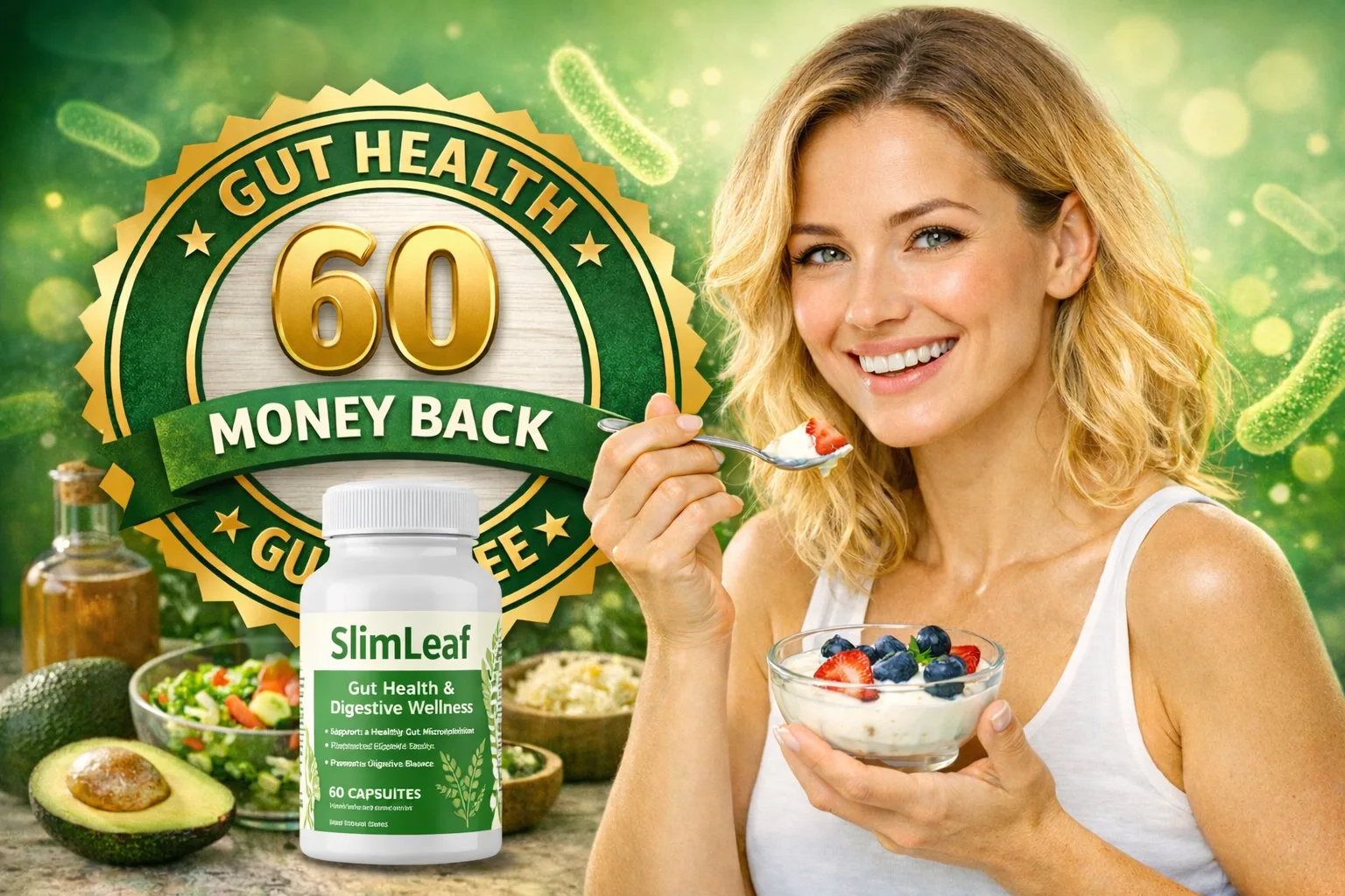 SlimLeaf Natural Weight Management Supplement